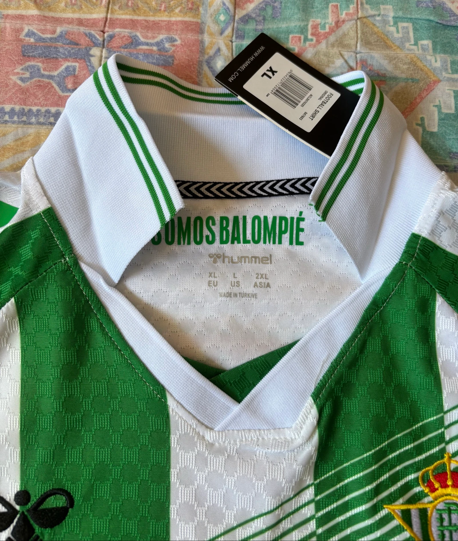 T-shirt Betis Hummel Taille L/XL – photo 3